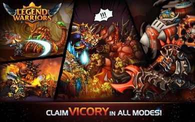 Скачать Legend Warriors: Epic Heroes Battle - PvP Game [ВЗЛОМ: Много денег] v 1.0.4 для Андроид
