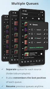 Musicolet Музыкальный Плеер screen 1