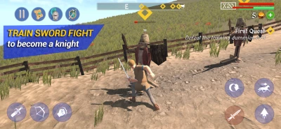 Knight RPG - Knight Simulator screen 1
