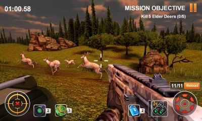 Охотничье сафари 3D screenshot №2