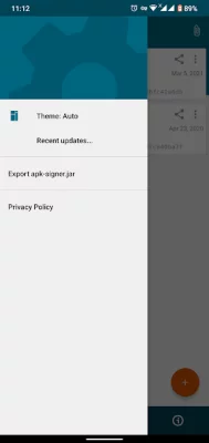 apk-signer screen 5